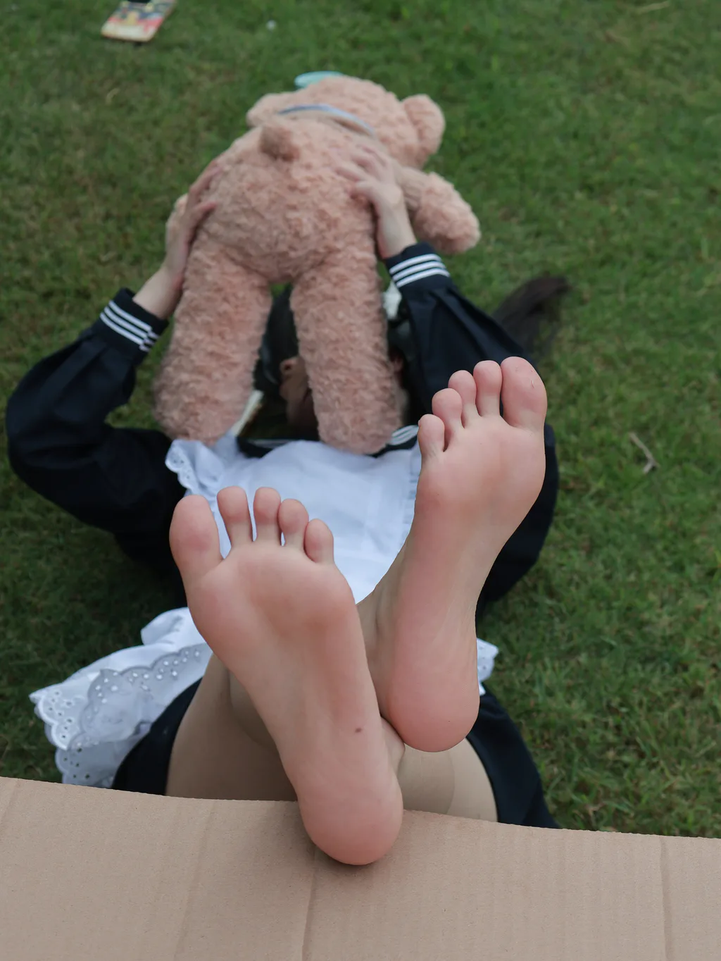 图片[5]-小羊蛋卷 女仆装[14P]-草丛看图