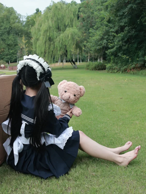 小羊蛋卷 女仆装[14P]-草丛看图