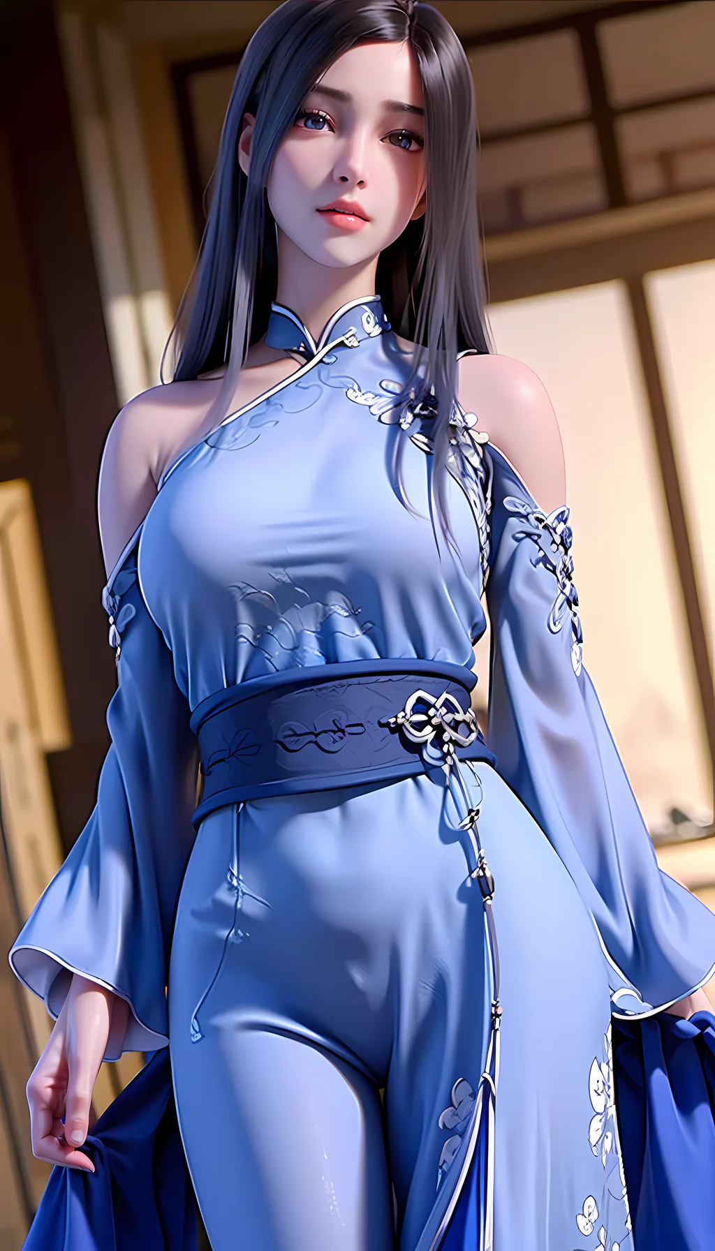 图片[4]-AI绘画 990 完美世界-重瞳女[27P]-草丛看图