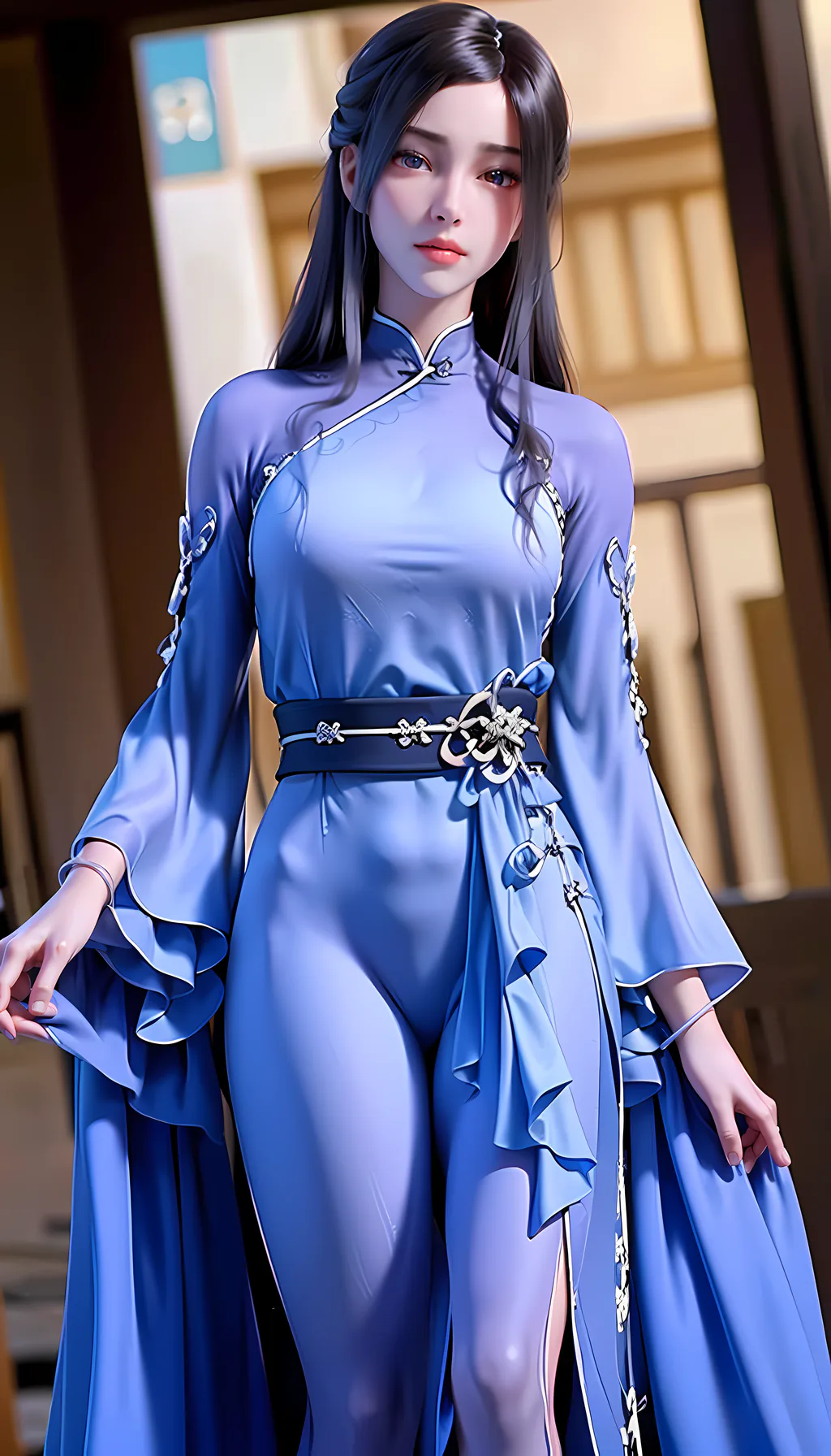 图片[5]-AI绘画 990 完美世界-重瞳女[27P]-草丛看图