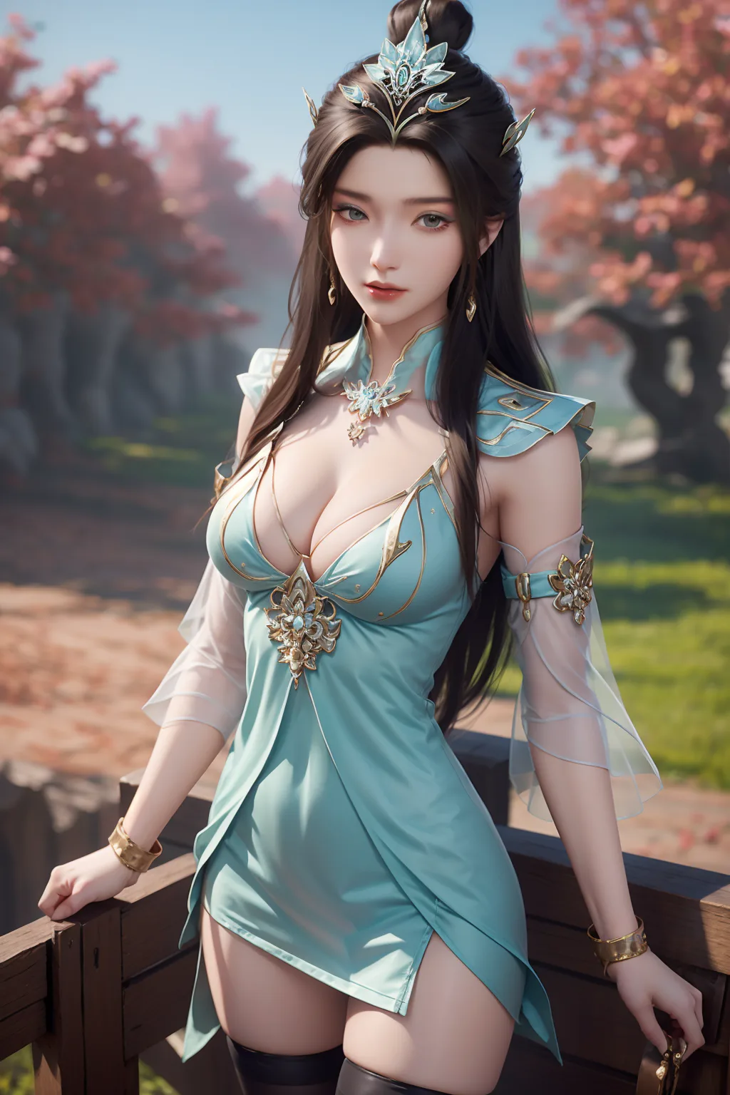 图片[2]-AI绘画 1000 遮天-颜如玉[114P]-草丛看图