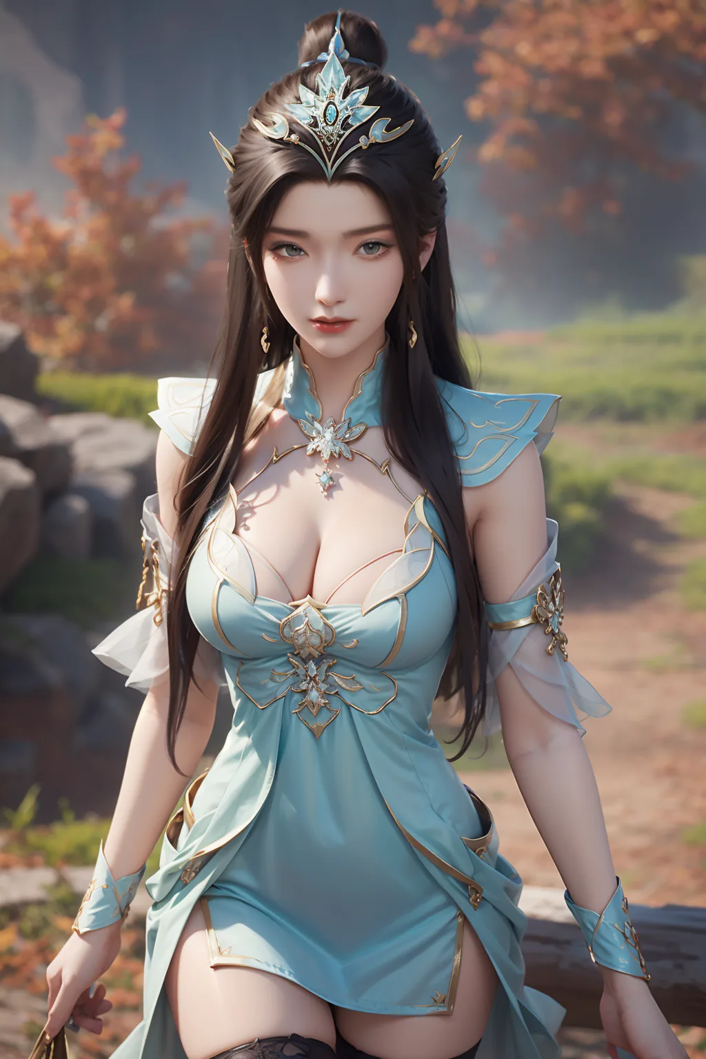 图片[4]-AI绘画 1000 遮天-颜如玉[114P]-草丛看图