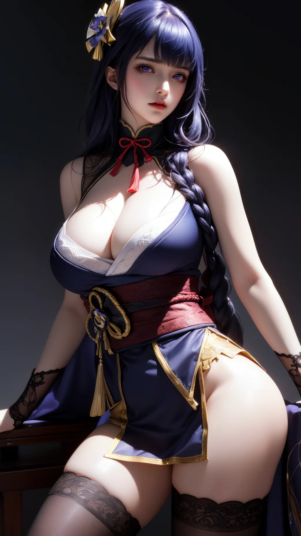 图片[7]-AI绘画 1001 雷电将军-AI女神[46P]-草丛看图