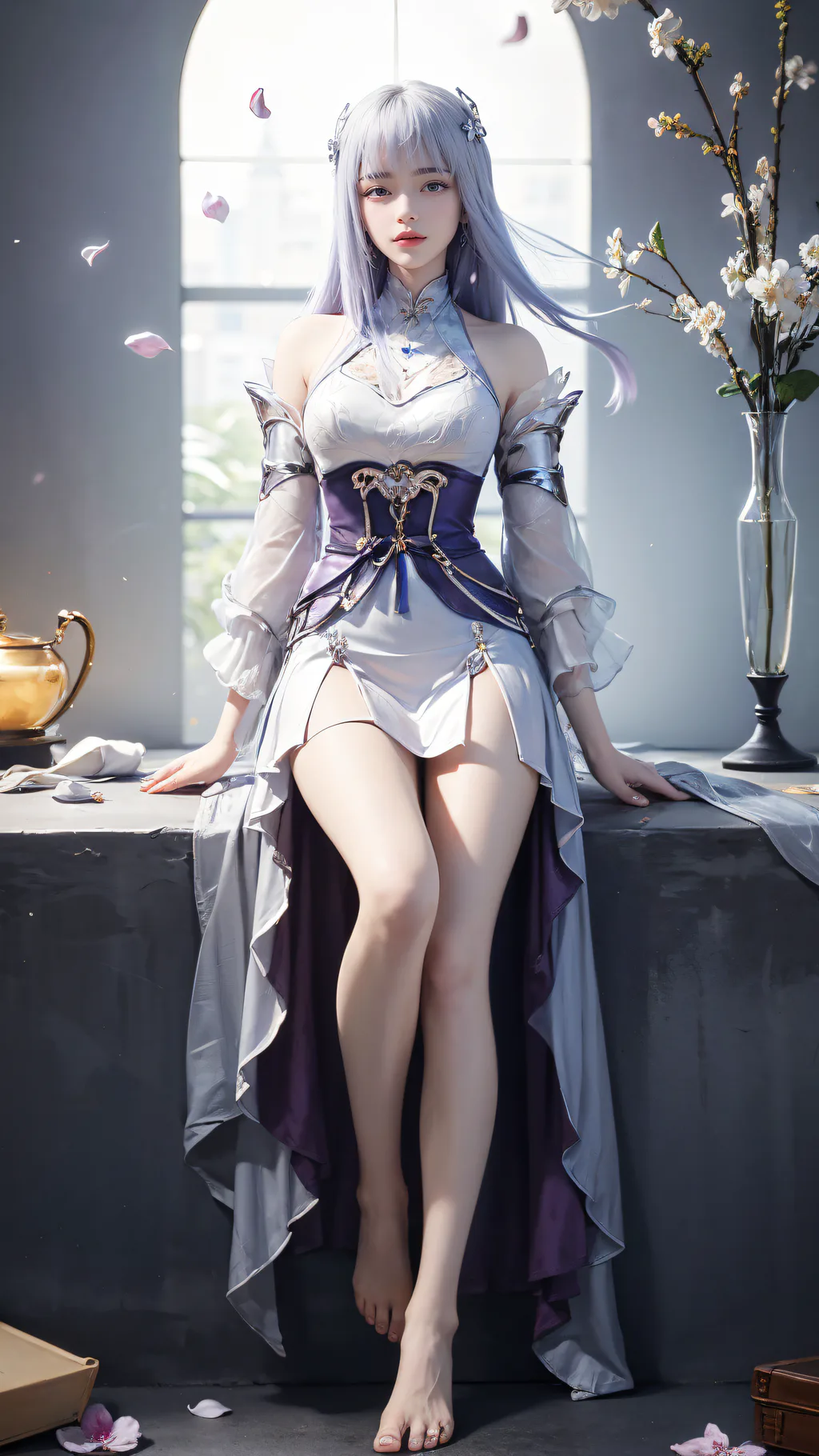 图片[1]-AI绘画 1007 百炼成神-宁雨蝶[10P]-草丛看图