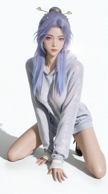 AI绘画 1011 云霄仙子-师兄啊师兄[34P]-草丛看图