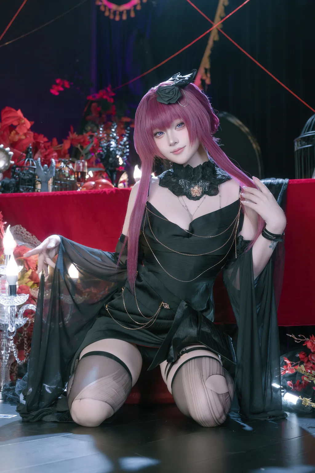 图片[1]-屿鱼 – 崩坏 星穹铁道 卡芙卡 缚月之夜[37P]-草丛看图