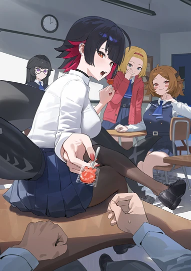 「失礼…代わりにキャンディをあげる」-草丛看图