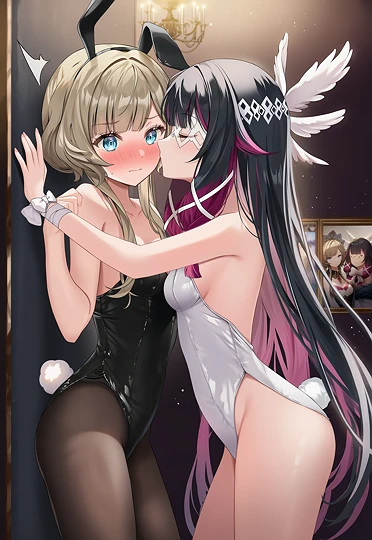 哥倫比婭x桑多涅 (Columbina x Sandrone)-草丛看图