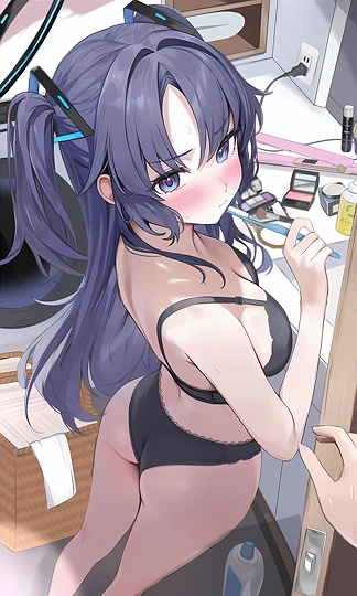 💢💢先生！！今は使用中です！-草丛看图