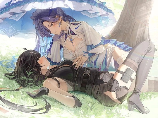 カンタレラ、漂泊者-草丛看图