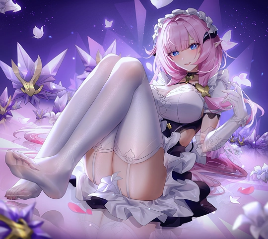 爱莉希雅-草丛看图