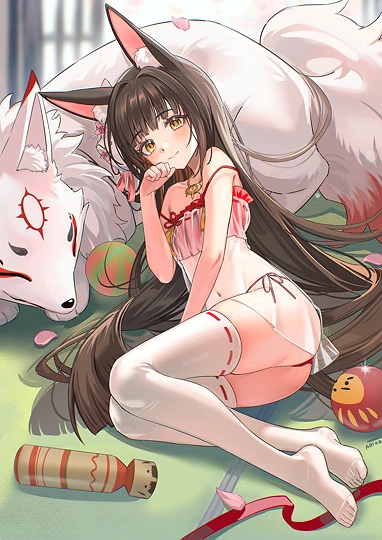 🦊 Great Fox's Respite🌸-草丛看图