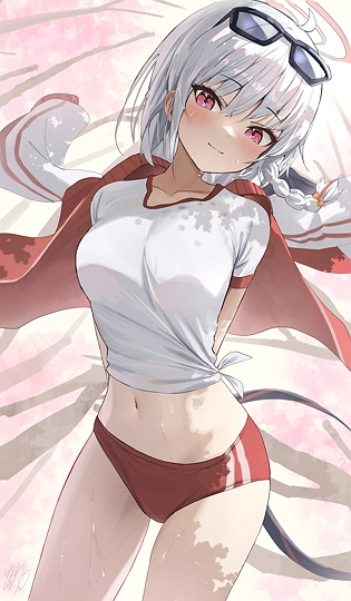 ２４日目、黒舘ハルナ-草丛看图