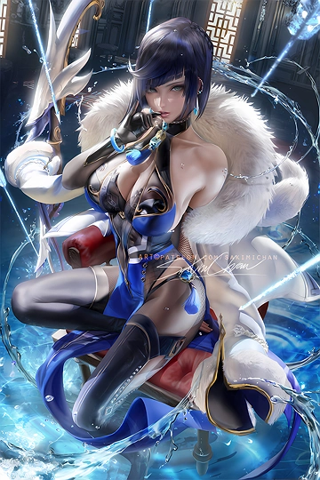 夜蘭 Yelan 夜兰-草丛看图