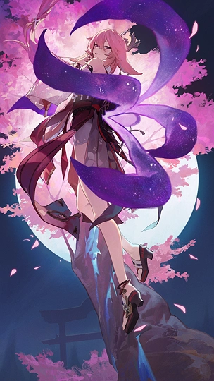 16日目,八重神子-草丛看图