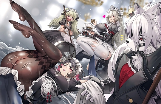 リナのクッキーから逃げようとしたエレン-草丛看图