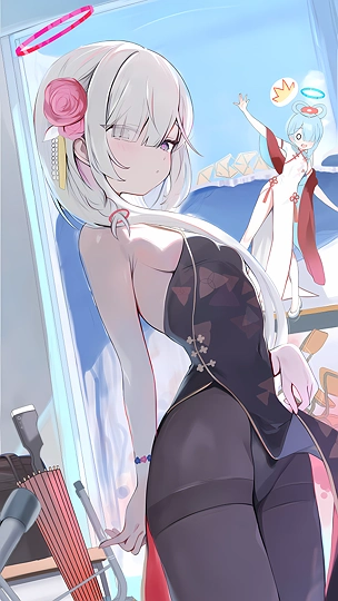 プラナちゃん！チーパオもっとよく見せて！！-草丛看图