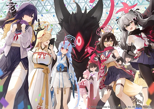 ブルアカふぇす-草丛看图