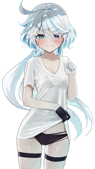 フリーナ　　８３日目-草丛看图