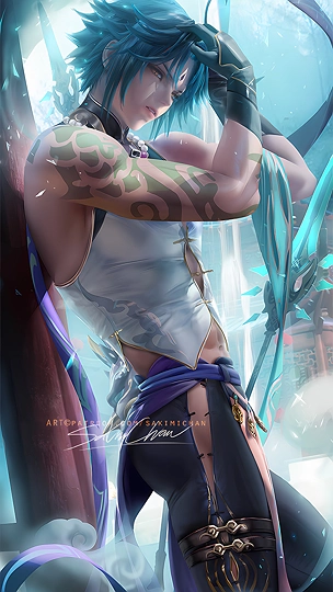 Xiao 魈 原神-草丛看图