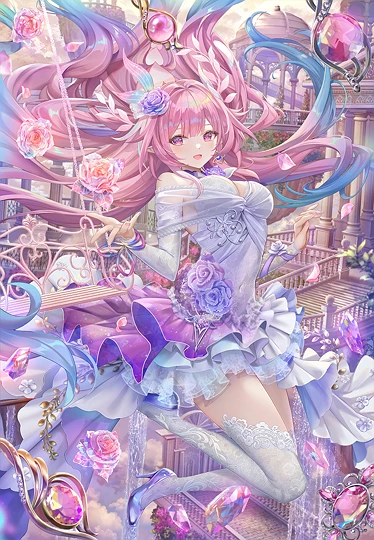 ドレスドキュレネ with ローズクォーツ-草丛看图