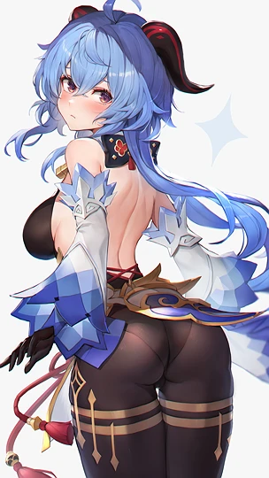 甘雨ちゃん-草丛看图