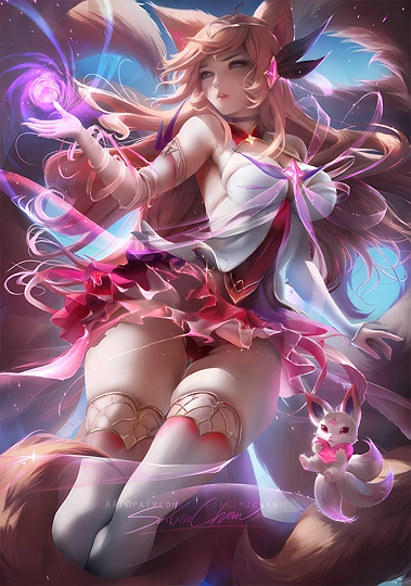 Starguardian Ahri-草丛看图