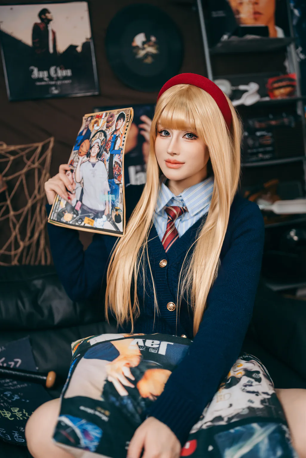 图片[3]-鹿八岁 – 棒球少女[23P]-草丛看图