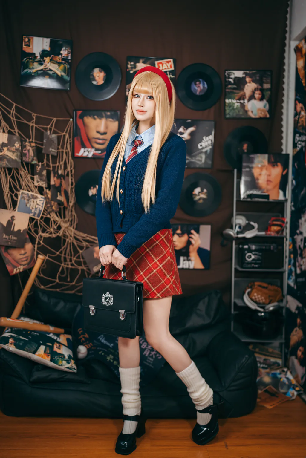 图片[5]-鹿八岁 – 棒球少女[23P]-草丛看图