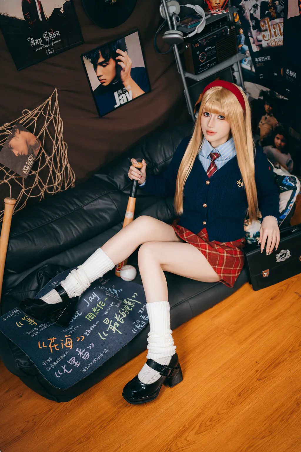 图片[8]-鹿八岁 – 棒球少女[23P]-草丛看图