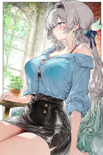 チラ見せホタルちゃん-草丛看图