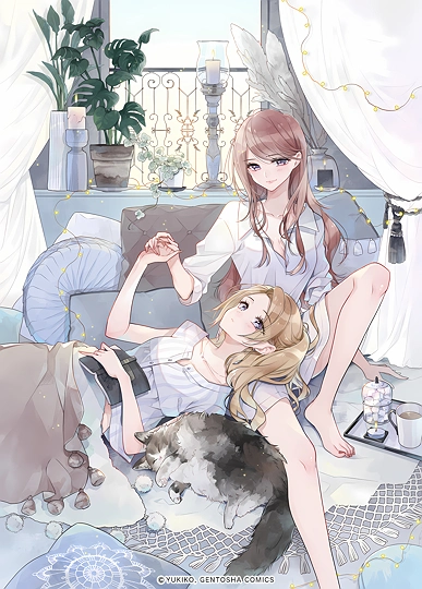 猫とシュガーポット-草丛看图