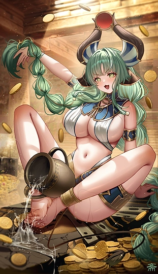 ラファエロ-草丛看图