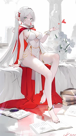 芙莉莲-草丛看图