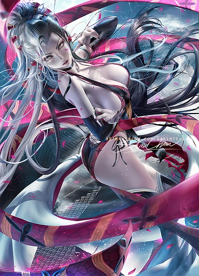 堕姫 Daki-草丛看图