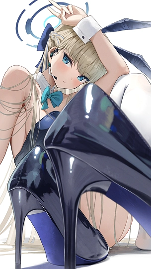 ３８日目、飛鳥馬トキ　（バニーガール）-草丛看图