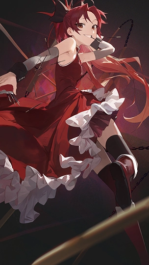 60日目,佐倉杏子-草丛看图