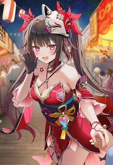 與花火的夏日祭典!-草丛看图