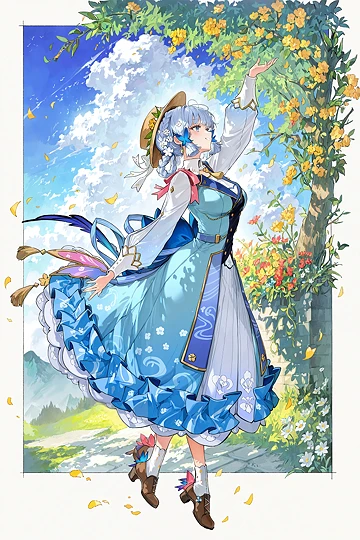 神里綾華 💐-草丛看图