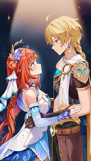 Nilou x Aether-草丛看图