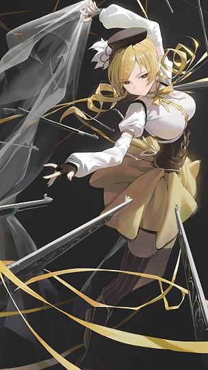 58日目,巴マミ-草丛看图