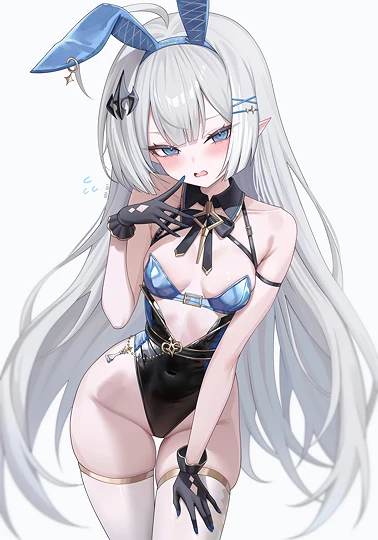 Bunny Tyrant ~-草丛看图