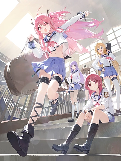 ヘブンバーンズレッド X Angel Beats!-草丛看图