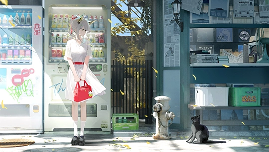 美少女-草丛看图