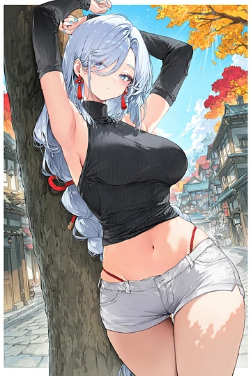 申鶴／Shenhe 🍁-草丛看图