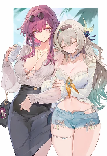 ホタル＆カフカ-草丛看图