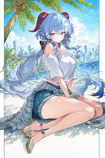 甘雨 Happy Birthday🎉-草丛看图