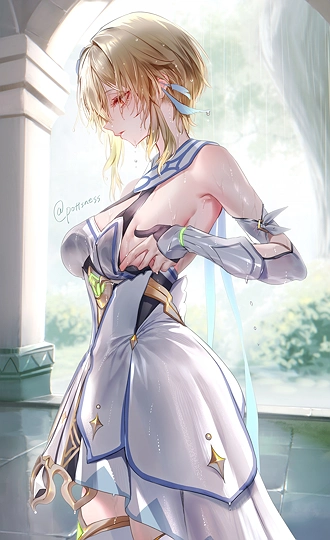 雨止まないね-草丛看图