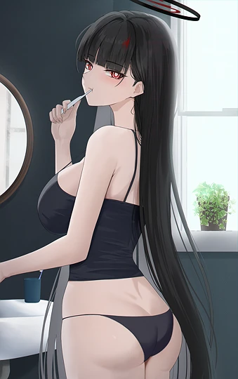 調月リオ「おはよう…先生」-草丛看图