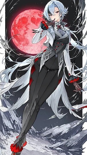 アルレッキーノ-草丛看图